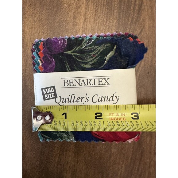 Benartex Quilters Candy King Size 47 3x3 Inch Fabric Squares Vintage - Picture 5 of 8